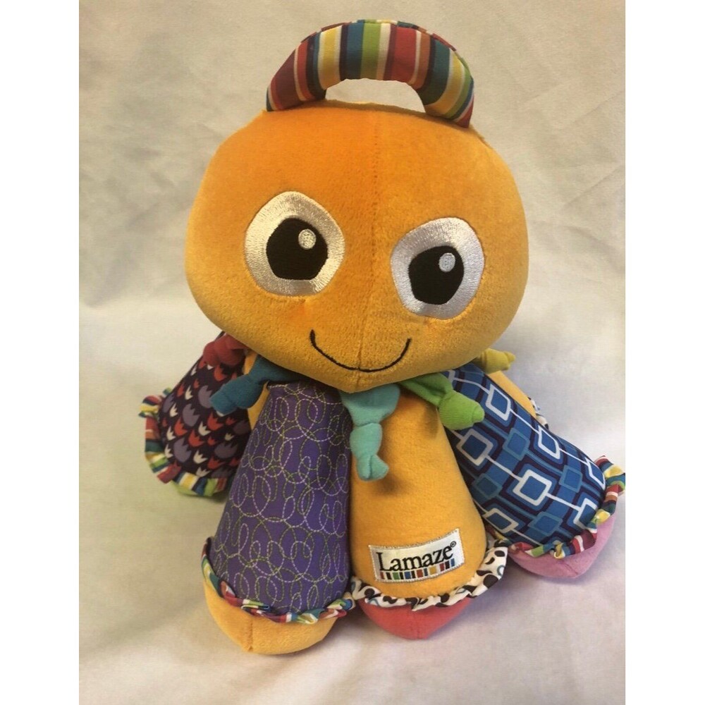 Lamaze Octotunes Orange Octopus Musical Soft Toy
